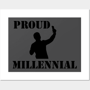 Proud Millennial Posters and Art